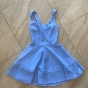 Lulu’s mini dress. Periwinkle.